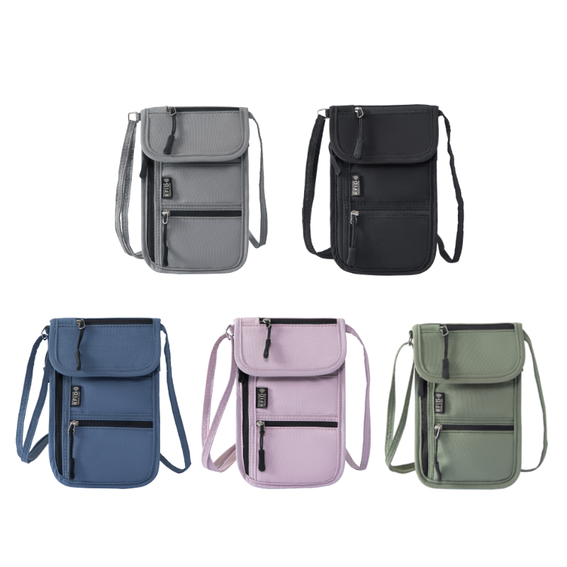 Travel Accessories Wallet - Персональный нашейный кошелек с защитой от