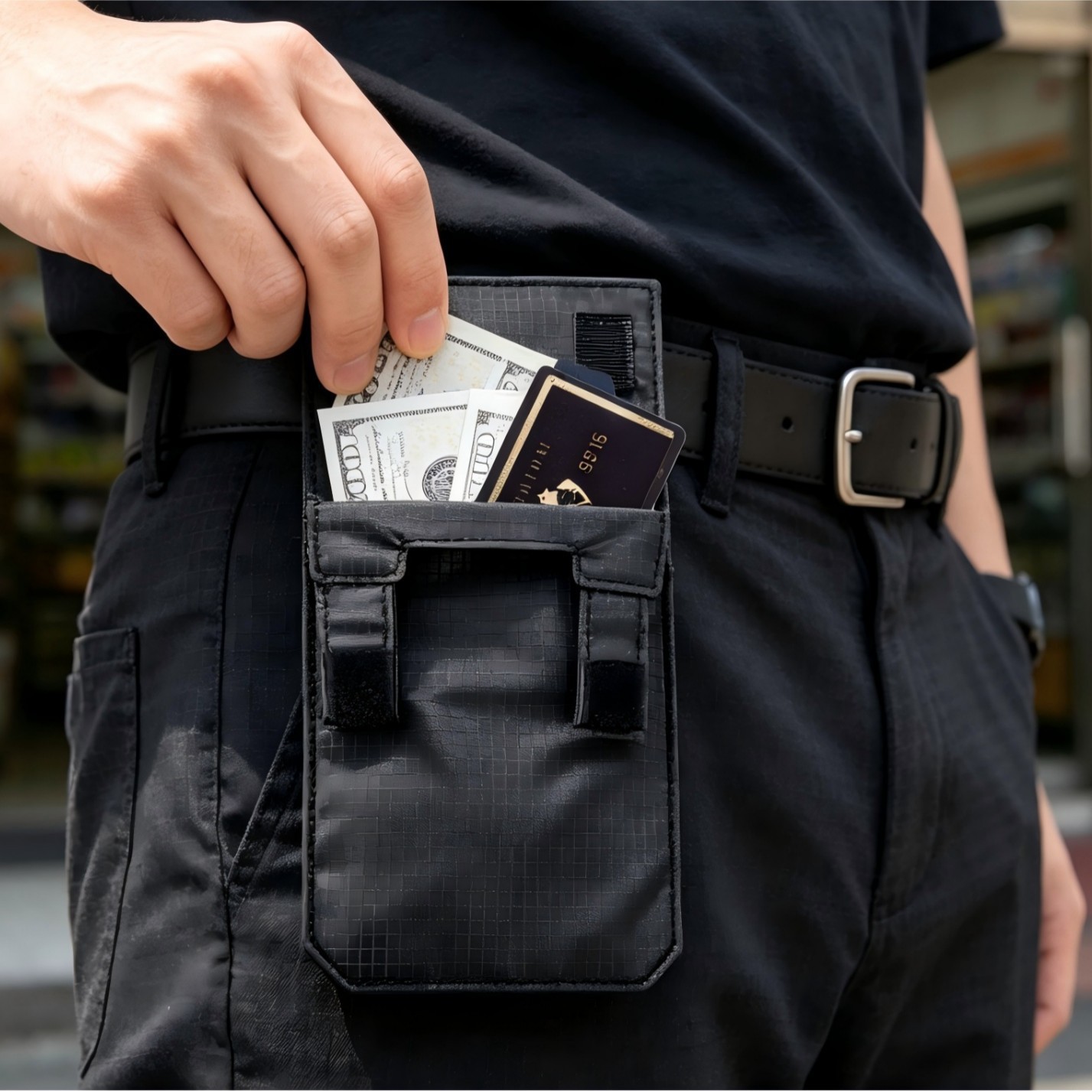 Travel Accessories Wallet - Поясная сумка для путешествий, скрывающая деньги,