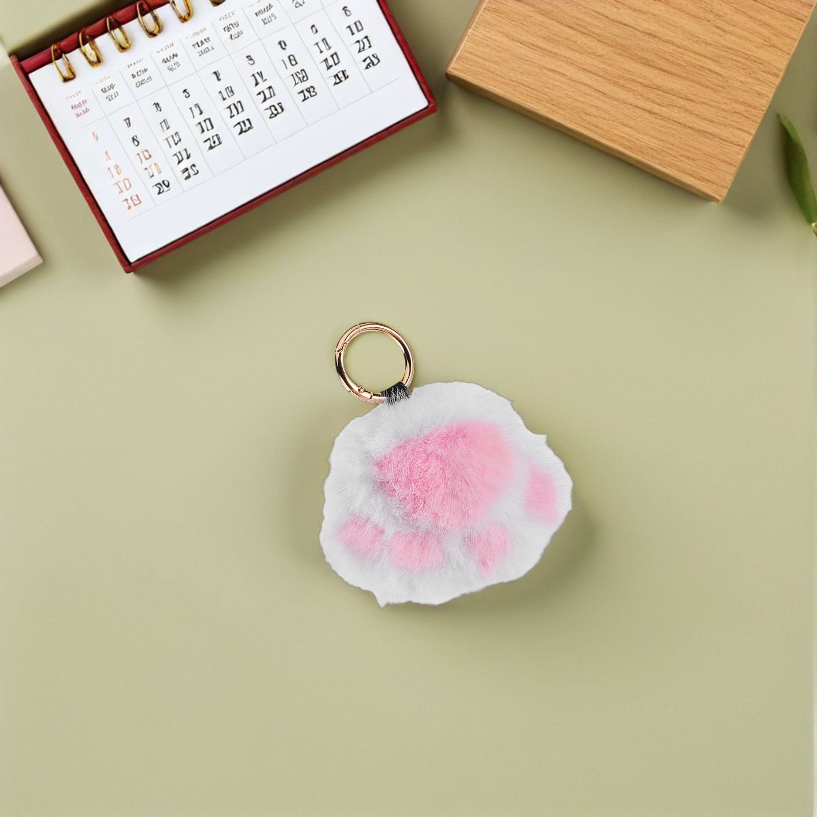 Travel Accessories Ideas - Милый брелок в виде кошачьей лапки,