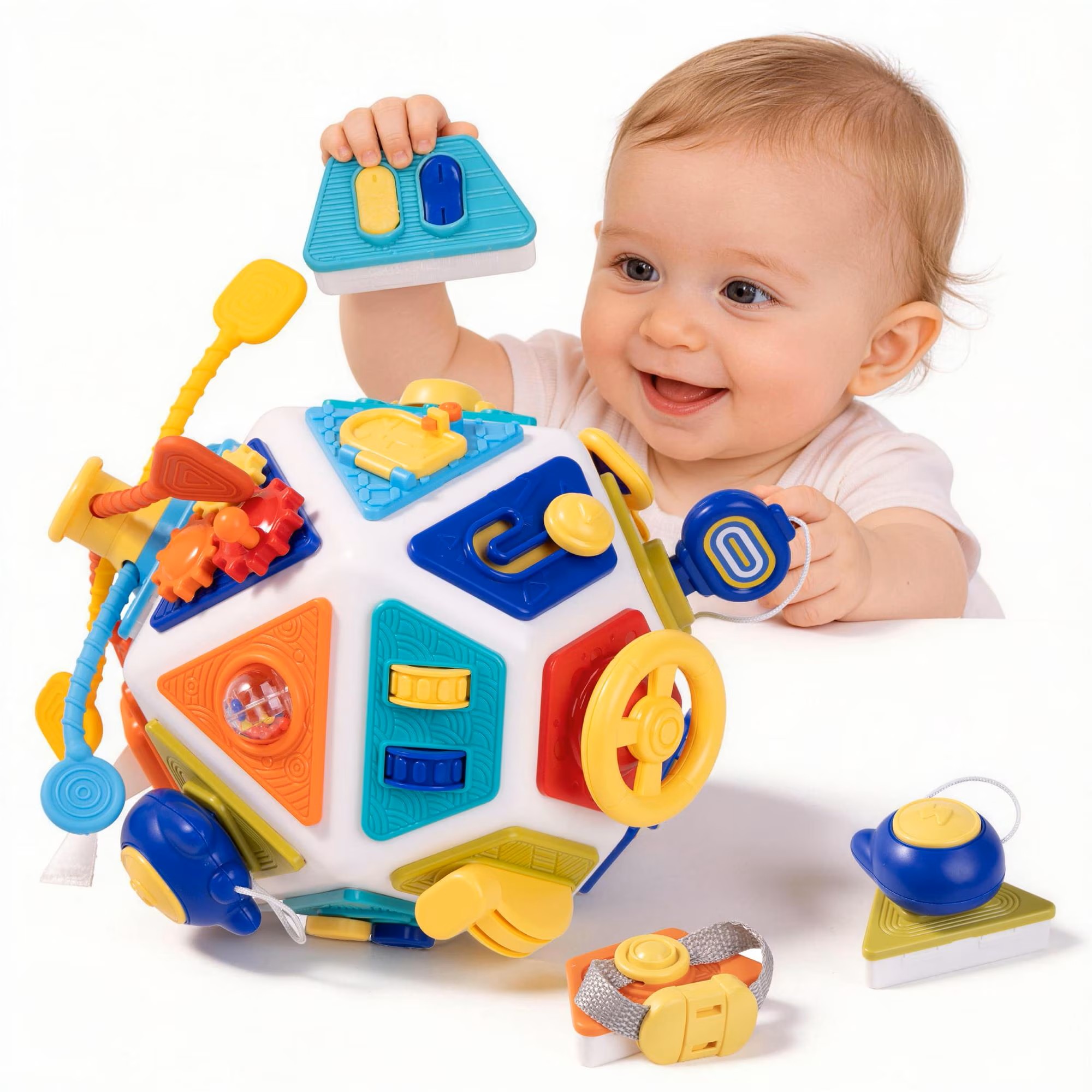 Travel Accessories Baby - 22-в-1 детская занятая доска, кубические игрушки,