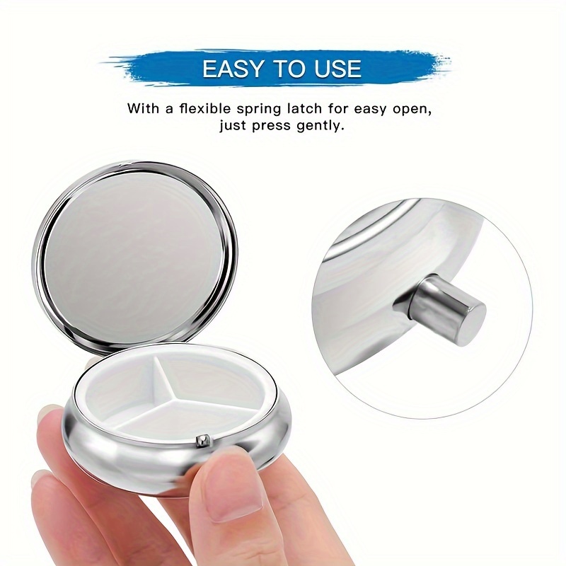 1 шт. плоская портативная круг – обзор и цена Travel Accessories As Gifts