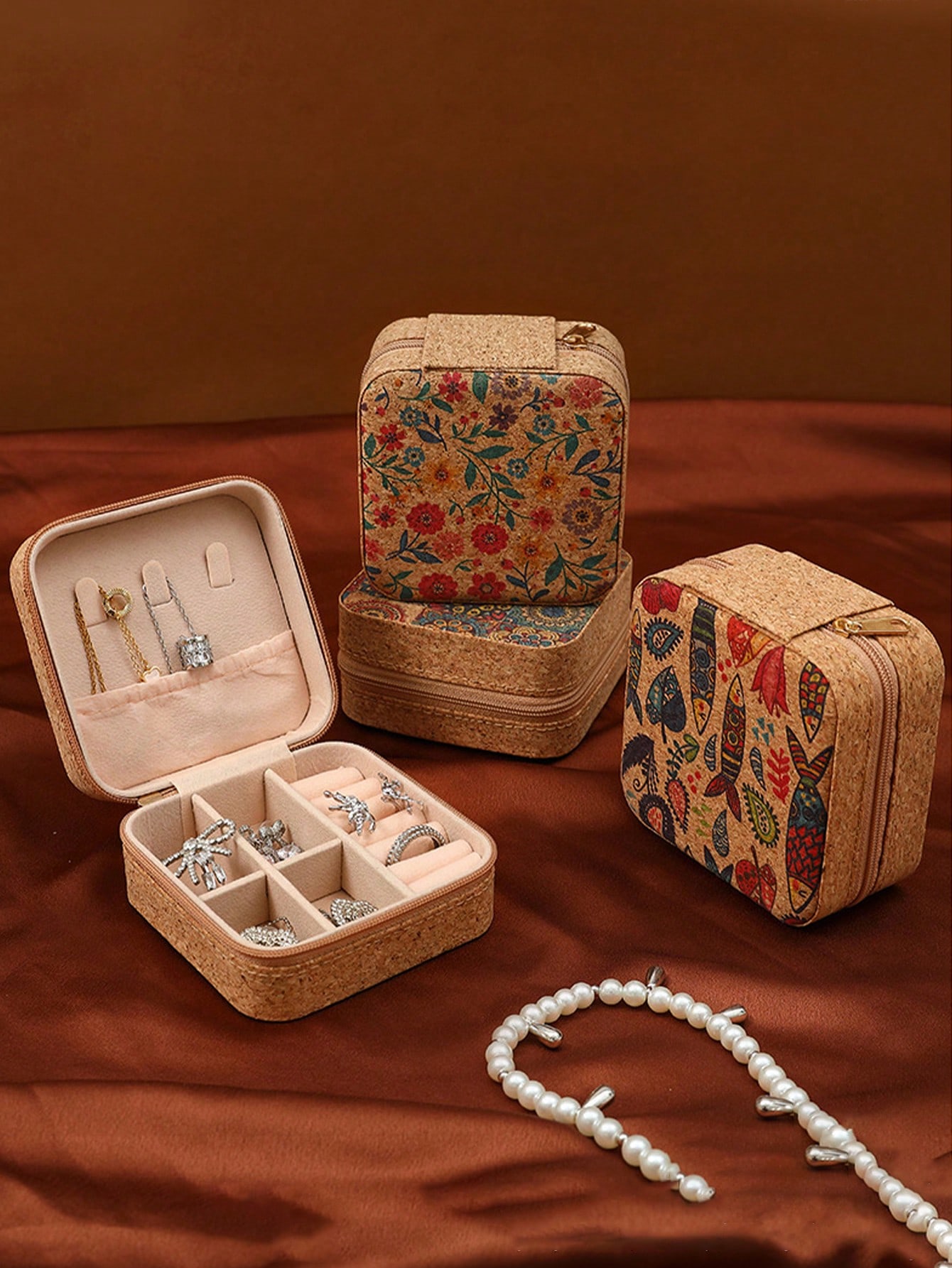 Квадратный винтажный футляр дл – обзор и цена Travel Accessories Jewelry