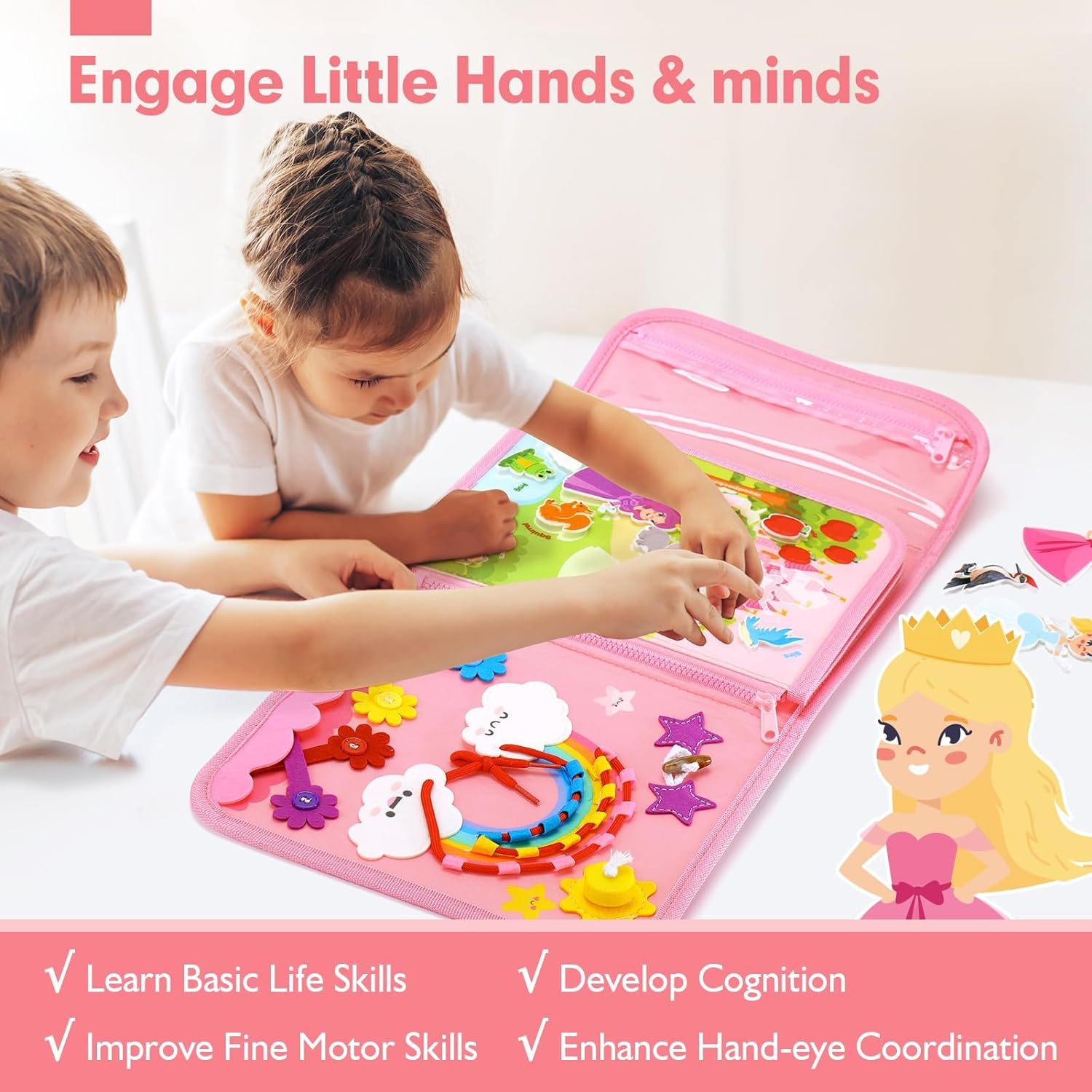 Бизи-доска для малышей, игрушк – обзор и цена Travel Accessories Baby