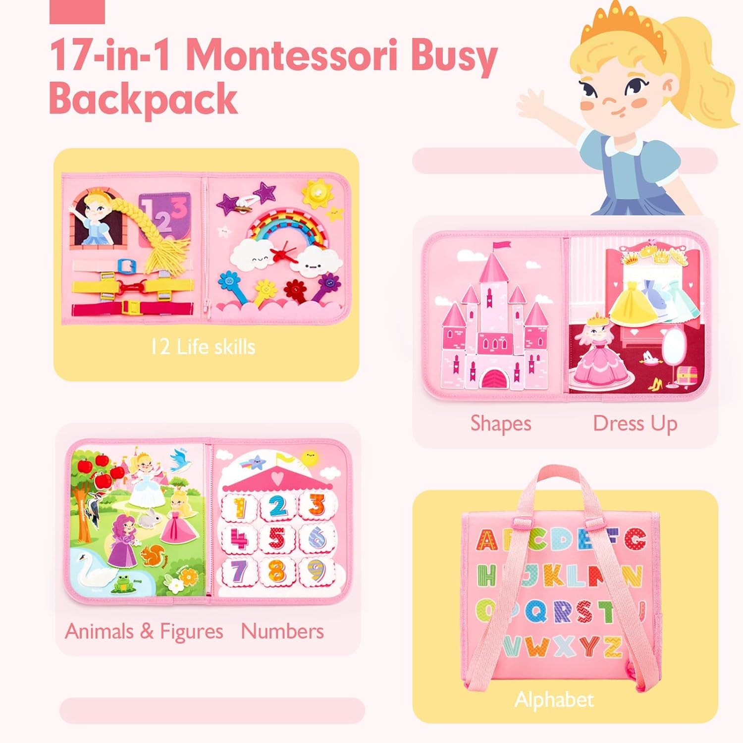 Бизи-доска для малышей, игрушк – обзор и цена Travel Accessories Baby