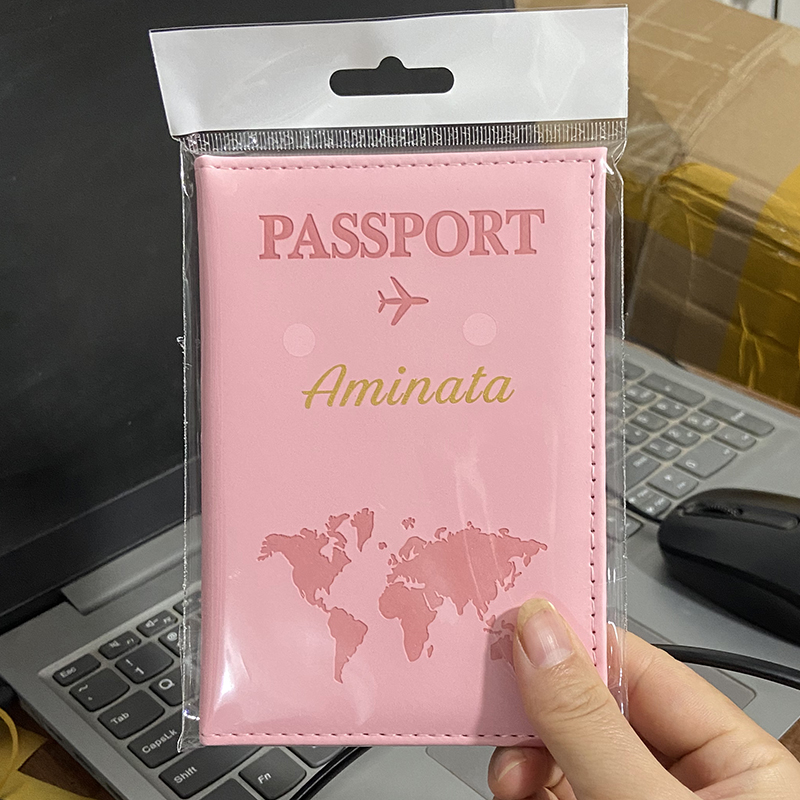Пользовательское имя золотого  – обзор и цена Travel Accessories Wallet