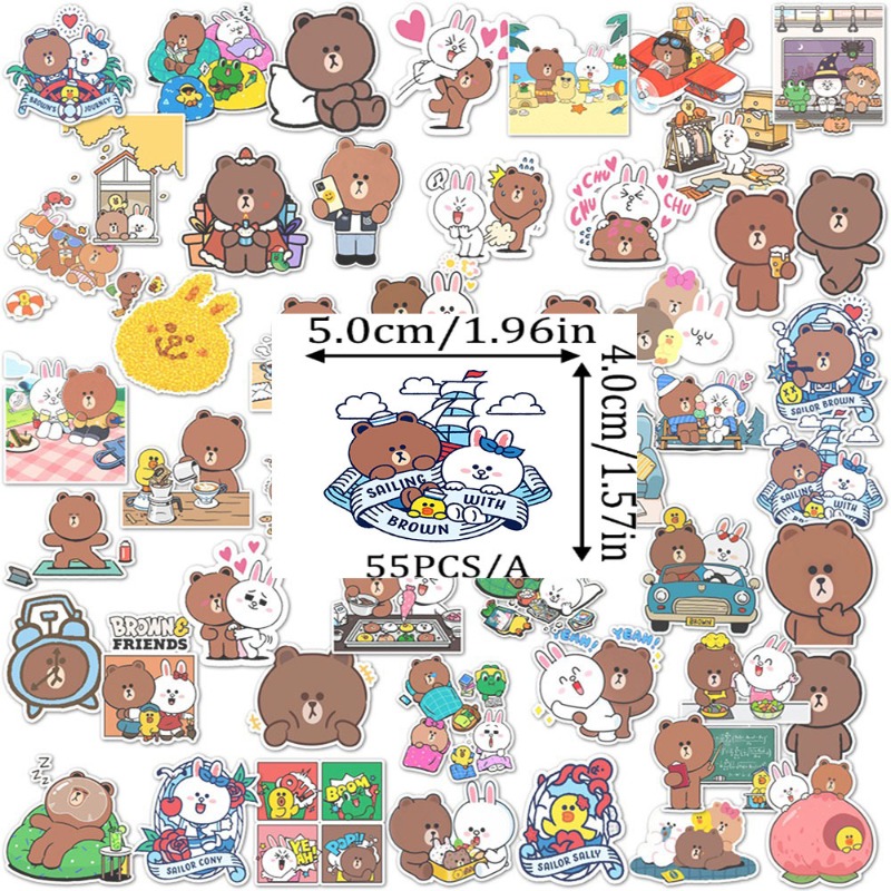 LINE FRIENDS, коричневая Кони, – обзор и цена Luggage Cover Protector