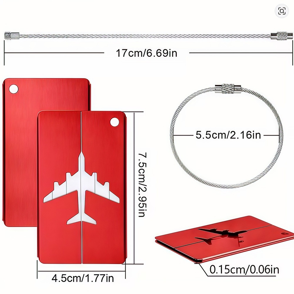 Дорожная багажная бирка из алю – обзор и цена Travel Accessories India