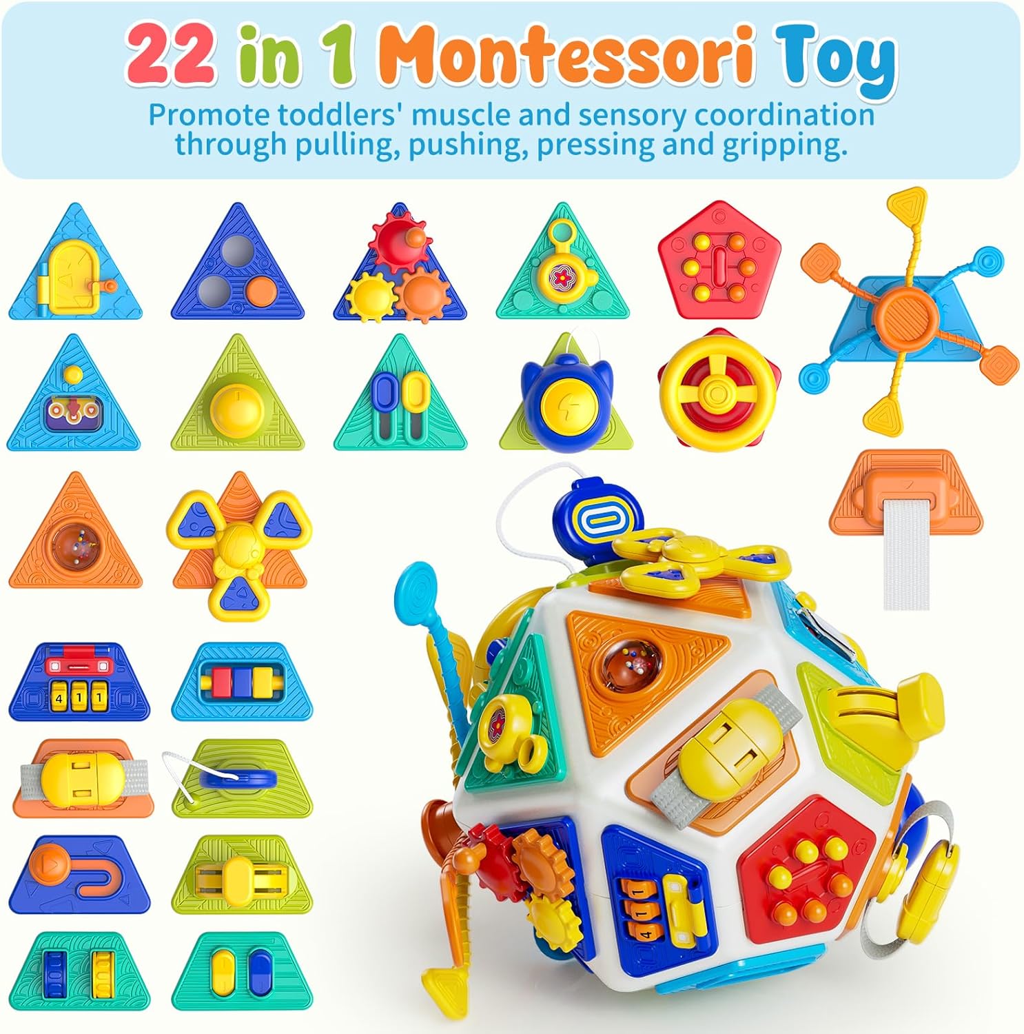 22-в-1 детская занятая доска,  – обзор и цена Travel Accessories Baby